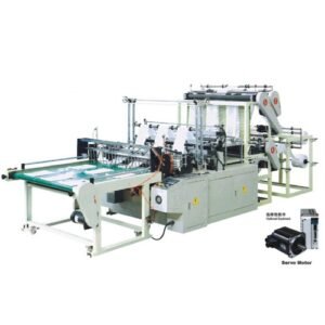 Máquina confeccionadora para fabricar bolsas de fondo 6 líneas