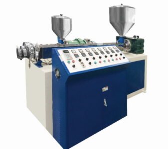 Tres Colores Máquina Extrusora Fabricar pitillo De Plastico